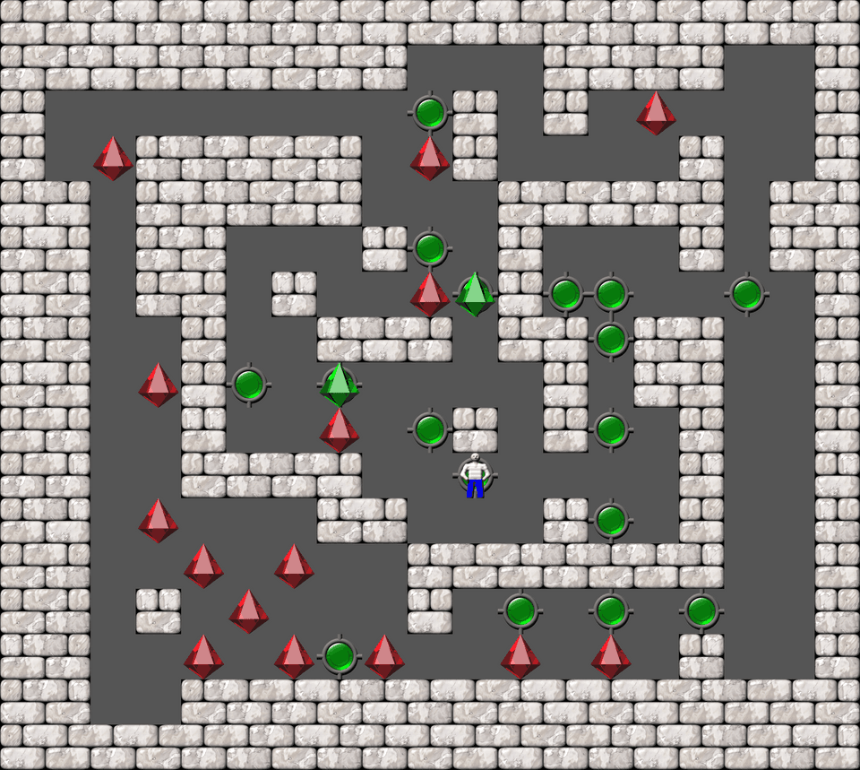 Sokoban Bugs550 collection level 312